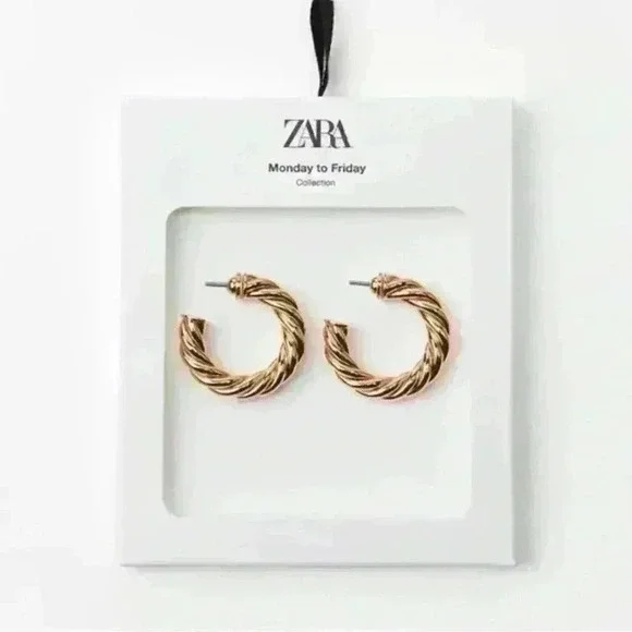 🔥🔥zara hoops earrings - Picture 3 of 7
